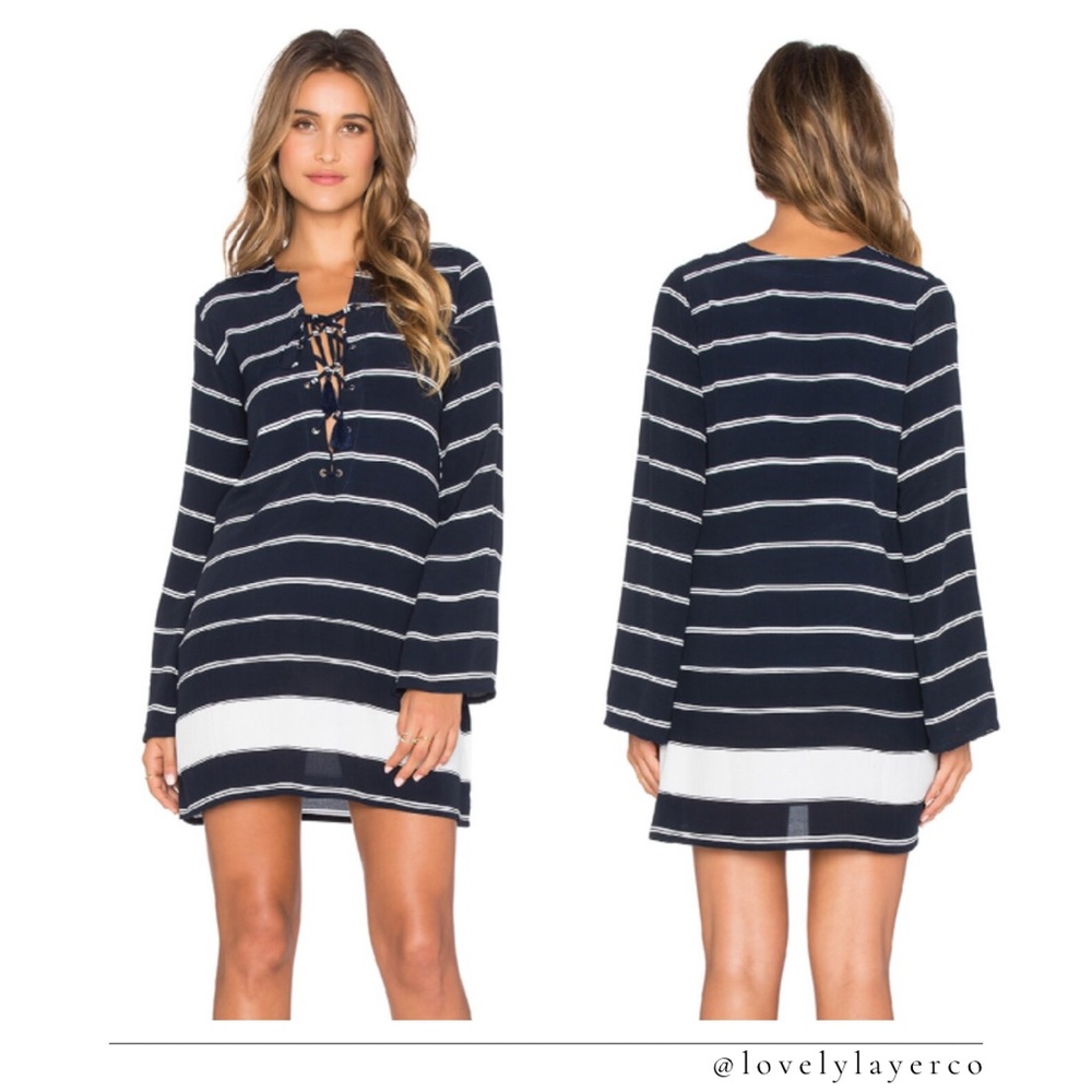 NWT Revolve Faithfull the Brand Americana Stripe Dress